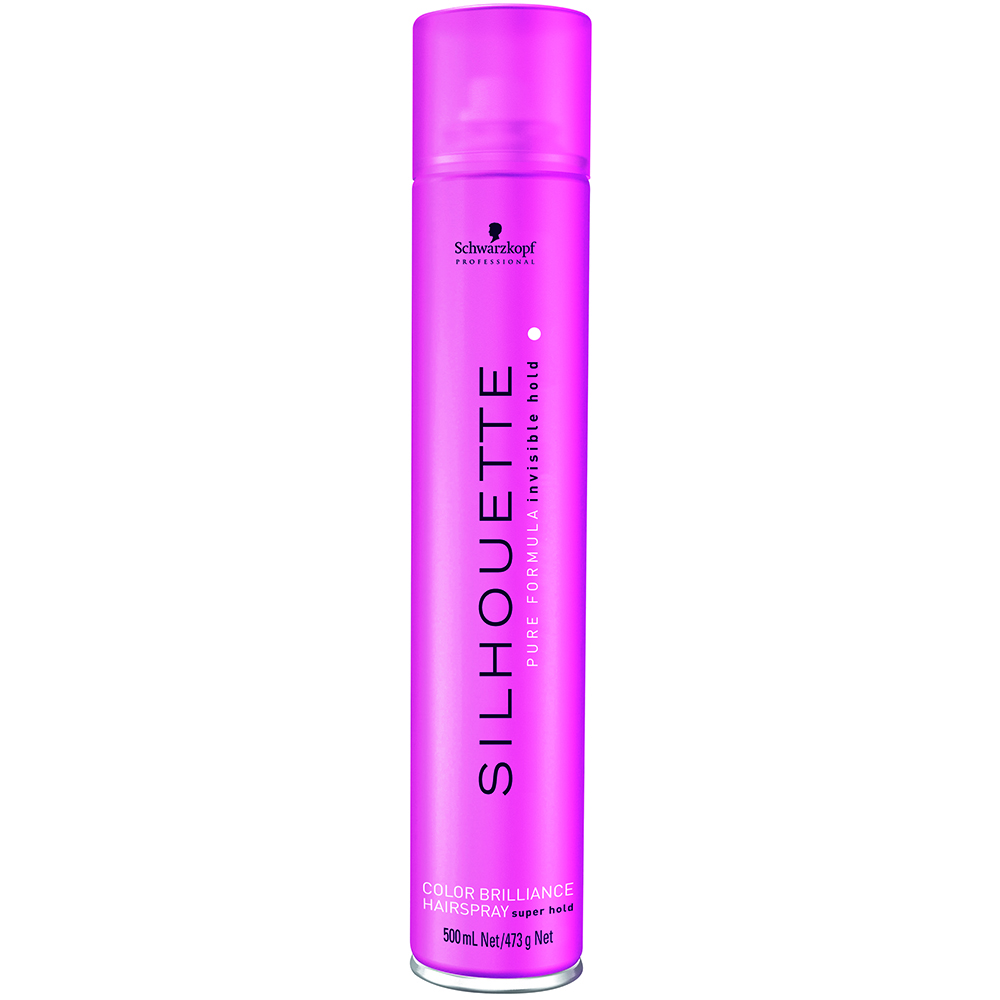 Silhouette Color Brilliance Strong Hold Hairspray