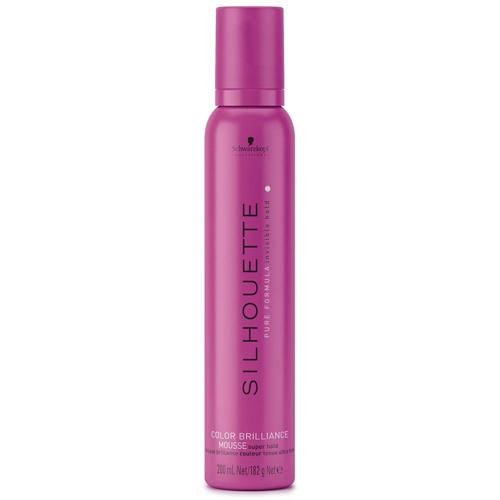 Silhouette Color Brilliance Strong Hold Mousse