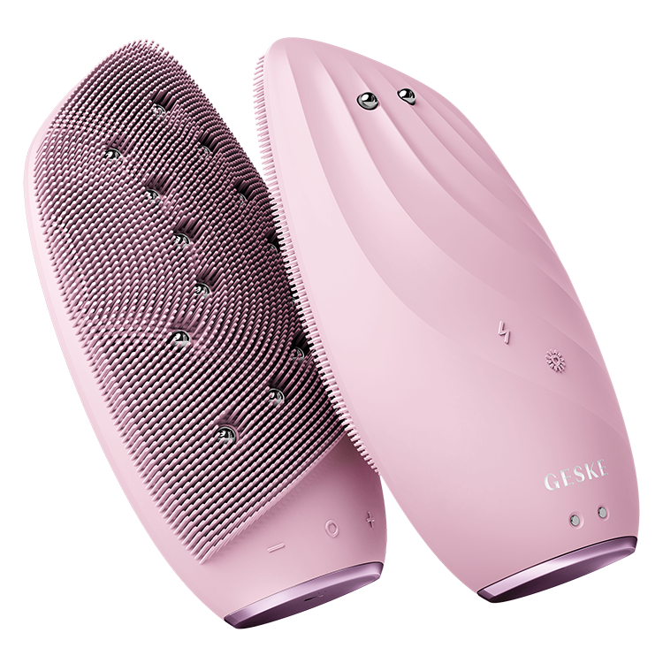Sonic Thermo Facial Brush & Face-Lifter | 8 in 1 – Pink