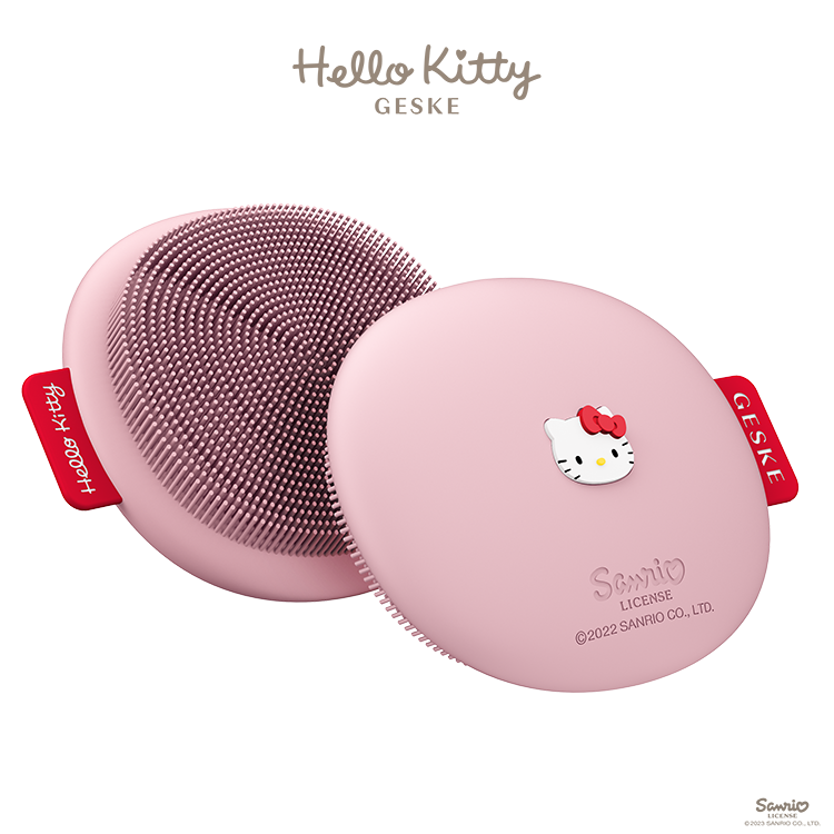 Facial Brush | 3 in 1 – Hello Kitty – Pink