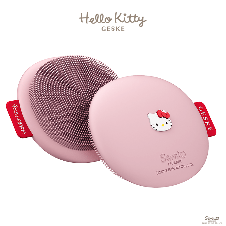 Facial Brush | 3 in 1 – Hello Kitty – Pink