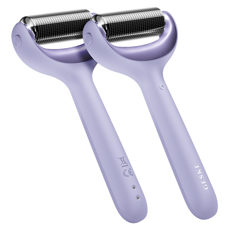 MicroNeedle Face & Body Roller | 9 in 1 – Purple