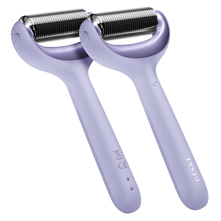 MicroNeedle Face & Body Roller | 9 in 1 – Purple