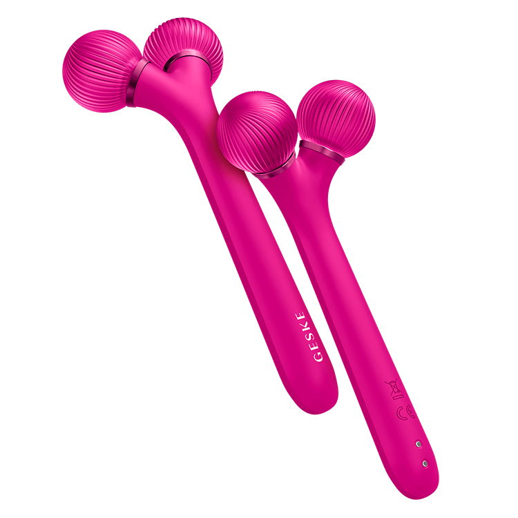 Sonic Facial Roller | 4 in 1 – Magenta