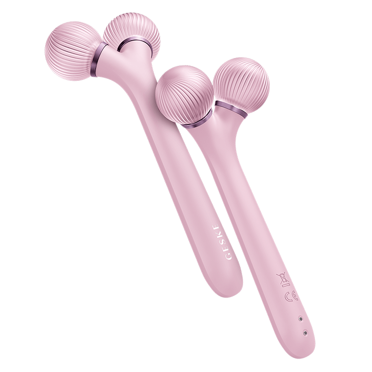 Sonic Facial Roller | 4 in 1 – Pink