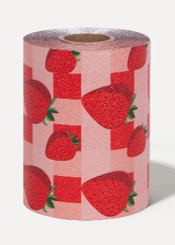 Rolls – Strawberry Shortcake Embossed Roll Medium