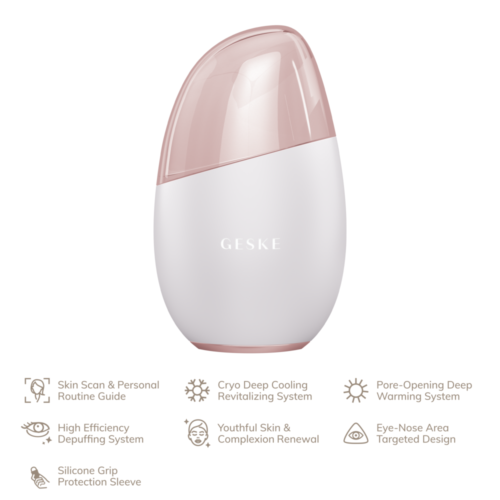 Cool & Warm Eye and Face Massager | 7 in 1 - Starlight - Image 3