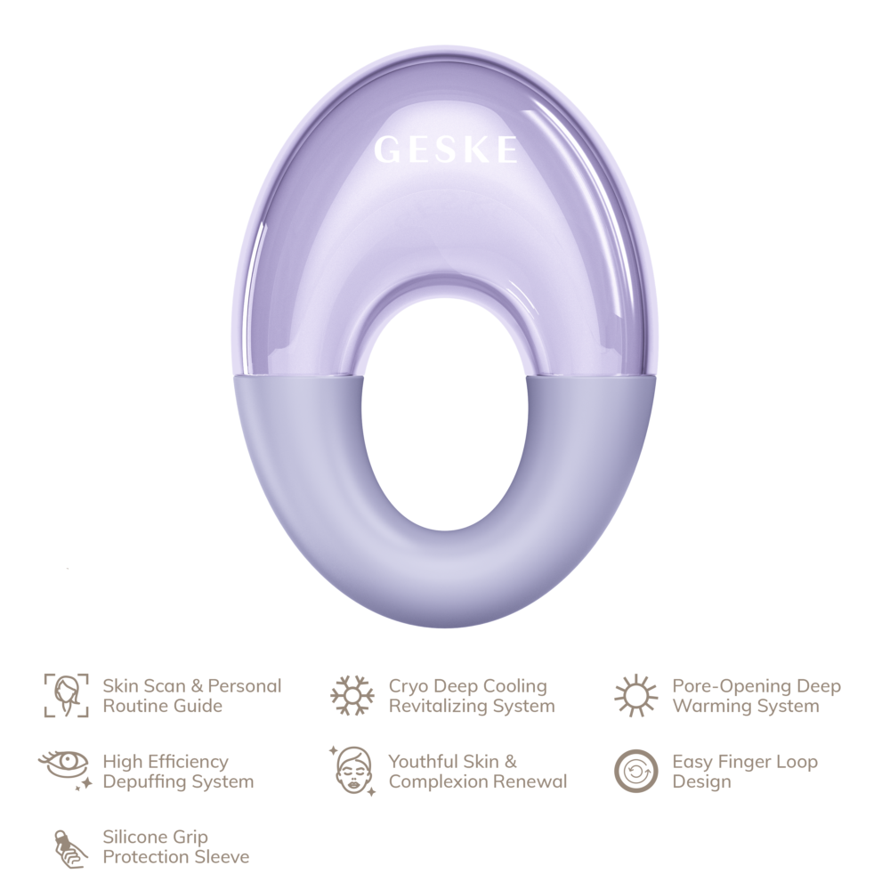 Cool & Warm Eye Massager | 7 in 1 - Purple - Image 3
